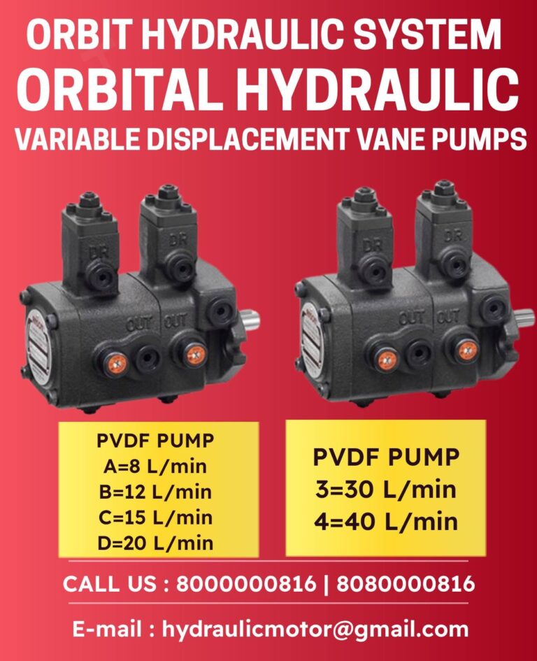 PVDF-455-455-16S Anson Hydraulic PVF Series Double Vane Pump